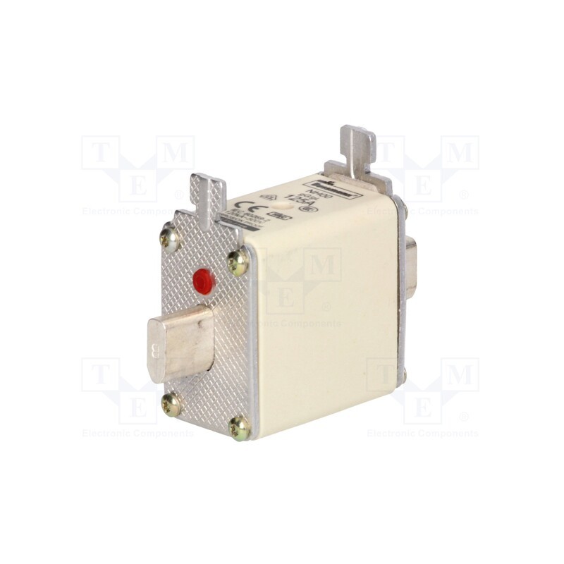 1 pcs x BUSSMANN - 125NHG00B - Fuse: fuse, gG,gL, 125A, 500VAC, 250VDC, ceramic,industrial, NH00