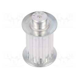1 pcs x OPTIBELT - 36 T5 12-200ZA - Belt pulley, T5, W: 25mm, whell width: 36mm, Ø: 18.25mm, aluminium