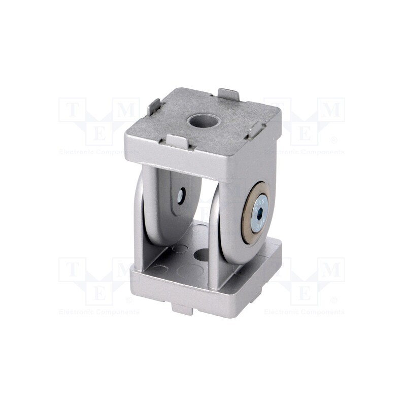 1 pcs x FATH - 093G30AN06 - Hinge, for profiles, Width of the groove: 6mm, aluminium