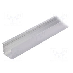1 pcs x TOPMET - V3090000S - Profiles for LED modules, natural, L: 1m, VARIO30-03, aluminium