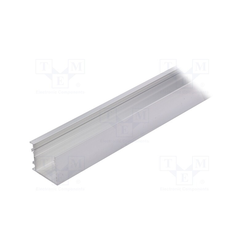 1 pcs x TOPMET - V3090000S - Profiles for LED modules, natural, L: 1m, VARIO30-03, aluminium