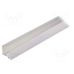 1 pcs x TOPMET - V3050000S - Profiles for LED modules, natural, L: 1m, VARIO30-02, aluminium