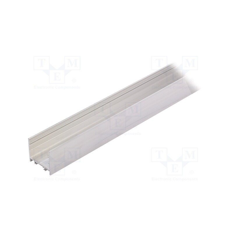 1 pcs x TOPMET - V3050000S - Profiles for LED modules, natural, L: 1m, VARIO30-02, aluminium