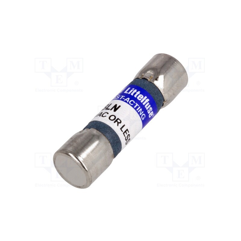 1 pcs x LITTELFUSE - 0BLN025.T - Fuse: fuse, quick blow, 25A, 250VAC, 10.3x38mm