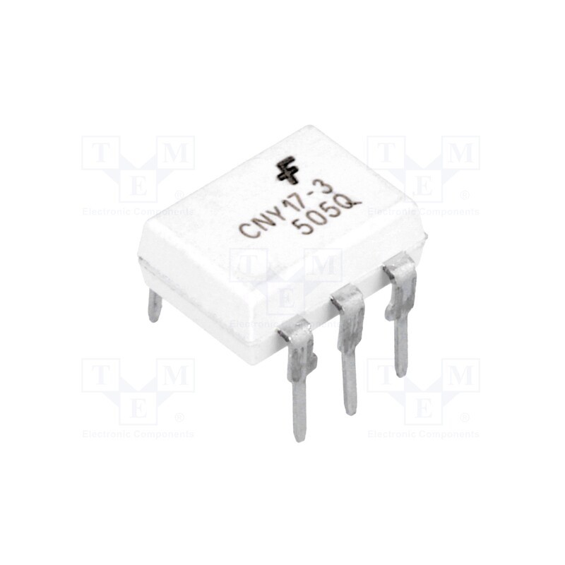 2 pcs x ONSEMI - CNY173M - Optocoupler, THT, Ch: 1, OUT: transistor, Uinsul: 4.17kV, Uce: 100V