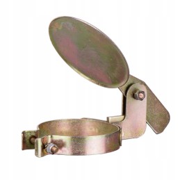 Metal muffler cover, diameter 55-62mm, agtech