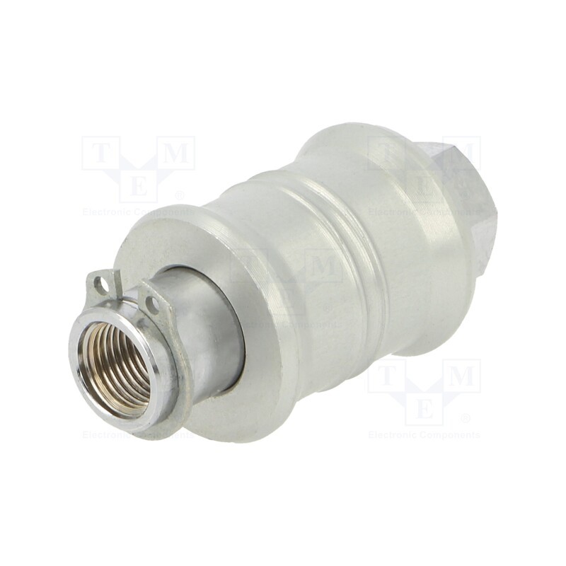 1 pcs x PNEUMAT-1519418 - Shutoff valve, 0.3÷10bar, nickel plated brass, -20÷80°C