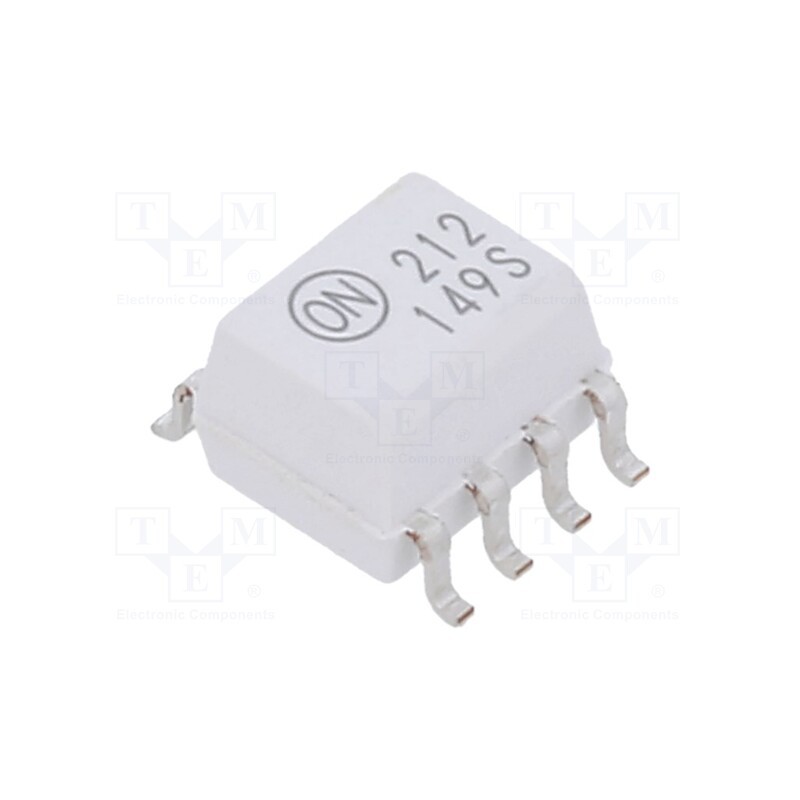 1 pcs x ONSEMI - MOC212M - Optocoupler, SMD, Ch: 1, OUT: transistor, Uinsul: 2.5kV, Uce: 30V, SO8
