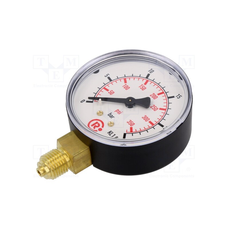 1 pcs x PNEUMAT-119-KD - Manometer, 0÷25bar, 63mm, non-aggressive liquids,inert gases