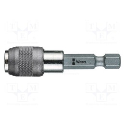 1 pcs x WERA - 5053872001 - Holder, Overall len: 52mm, Mounting: 1/4' (C6,3mm),1/4' (F6,3mm)