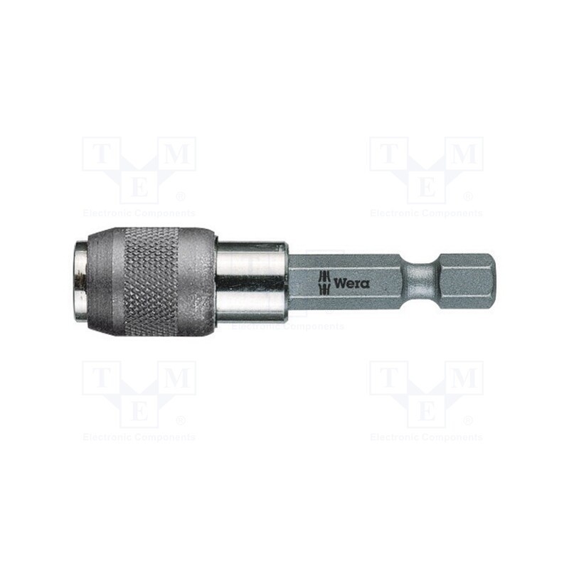 1 pcs x WERA - 5053872001 - Holder, Overall len: 52mm, Mounting: 1/4' (C6,3mm),1/4' (F6,3mm)