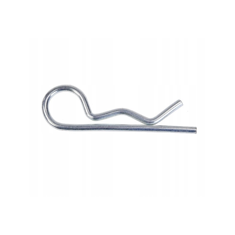 Galvanized cotter pin, diameter 3 mm, length 60 mm