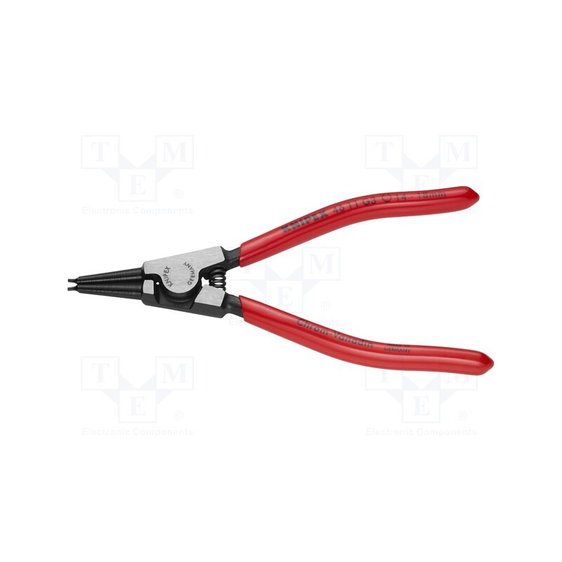 1 pcs x KNIPEX - 46 11 G3 - Pliers, for circlip,for circlip without holes, external