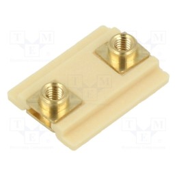 1 pcs x IGUS - NW-02-17 - Trolley, iglidur® J, DryLin® N, linear guides, Size: 17