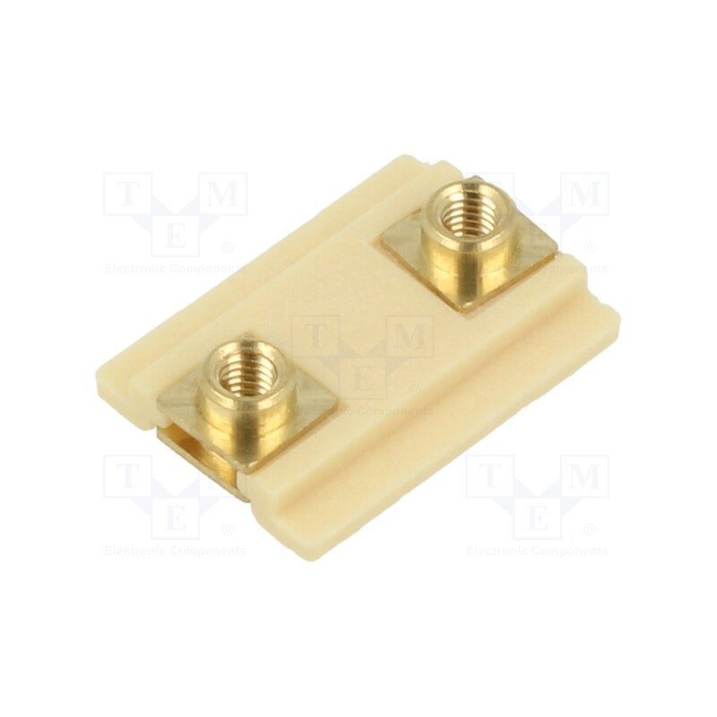 1 pcs x IGUS - NW-02-17 - Trolley, iglidur® J, DryLin® N, linear guides, Size: 17