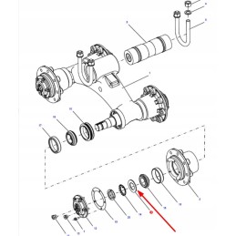 400075x1 washer 40 5 x 69 75 x 3 00