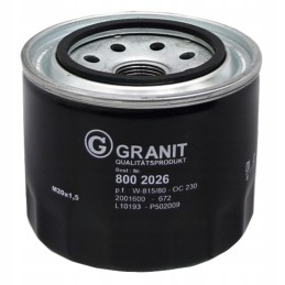 Engine oil filter 57mm 1bar granite