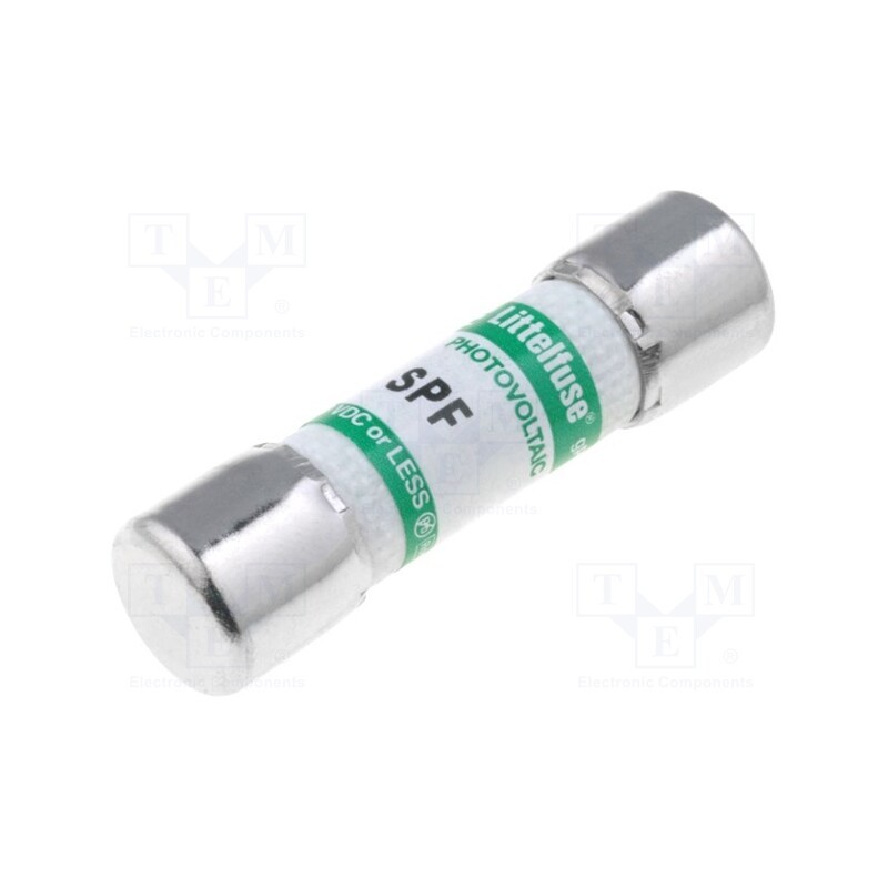 1 pcs x LITTELFUSE - 0SPF005.T - Fuse: fuse, gPV, 5A, 1kVDC, ceramic,cylindrical,industrial, SPF