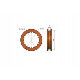 C 385 intermediate gearbox sliding sleeve