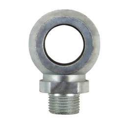 C 385 elbow, oil filter connector C 385