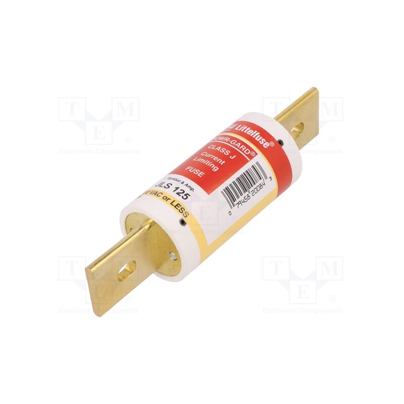 1 pcs x LITTELFUSE - JLS125 - Fuse: fuse, quick blow, 125A, 600VAC, industrial, JLS