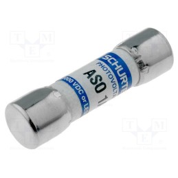 1 pcs x SCHURTER - 90.0001 - Fuse: fuse, gPV, 1A, 1kVDC, ceramic,cylindrical,industrial, ASO