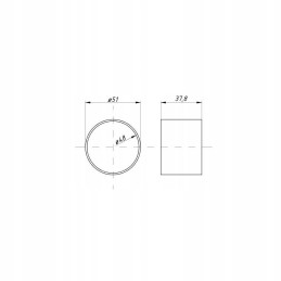 Mf4 axle support bush