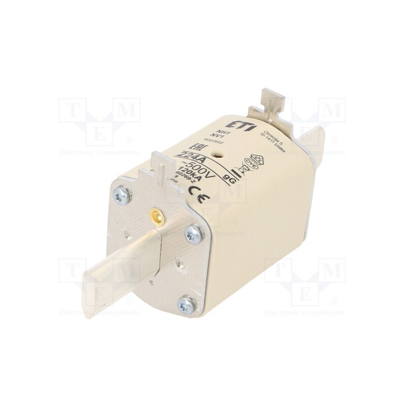 1 pcs x ETI POLAM - 4184218 - Fuse: fuse, gG, 224A, 500VAC, ceramic,industrial, NH1, WT-NH