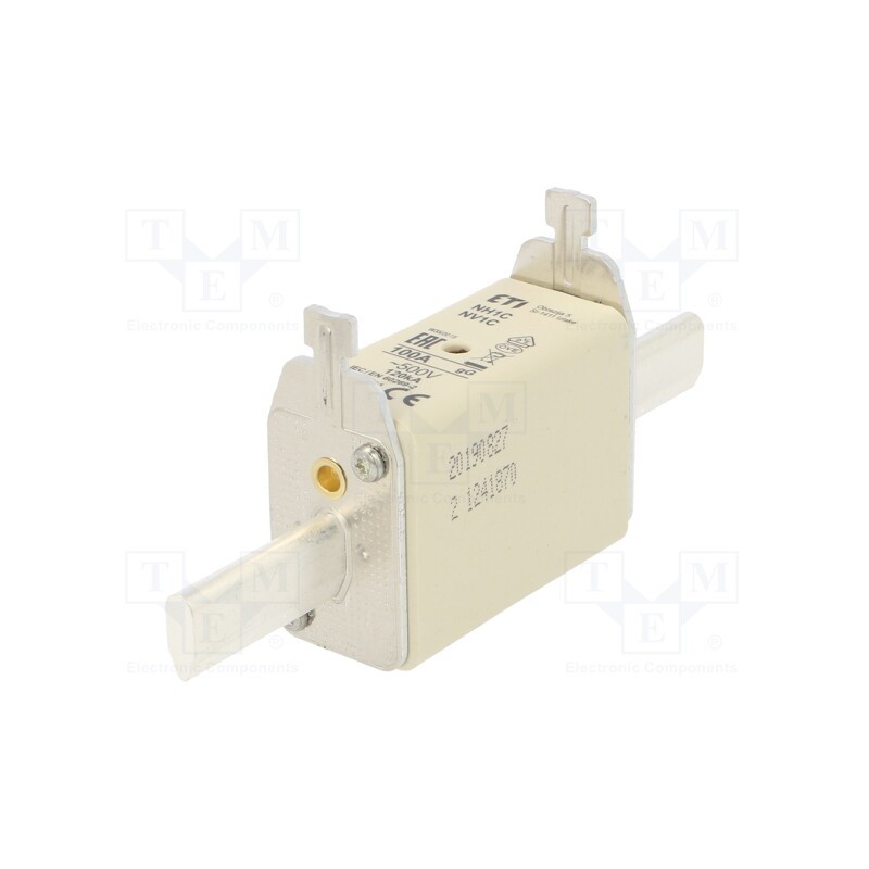 1 pcs x ETI POLAM - 4184214 - Fuse: fuse, gG, 100A, 500VAC, ceramic,industrial, NH1C, WT-NH