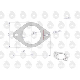 Original Ursus seal for suction pipes