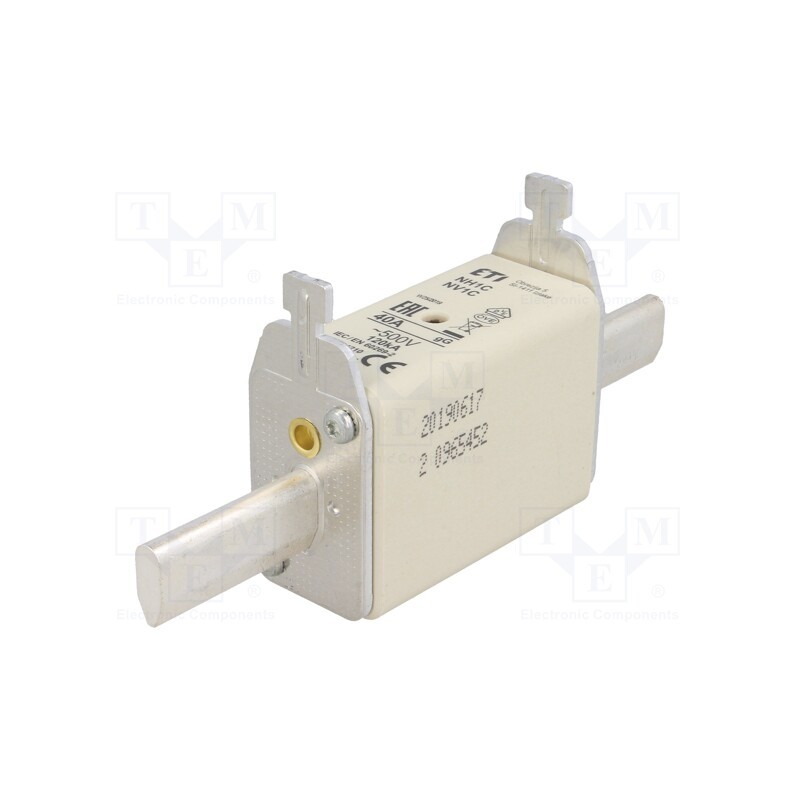 1 pcs x ETI POLAM - 4184210 - Fuse: fuse, gG, 40A, 500VAC, ceramic,industrial, NH1C, WT-NH