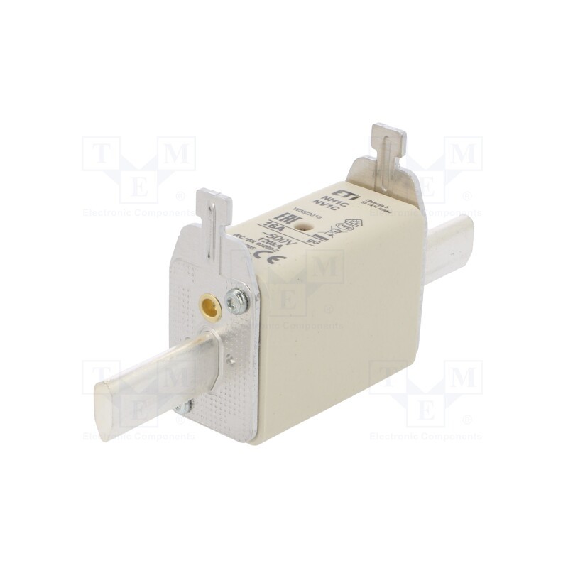 1 pcs x ETI POLAM - 4184205 - Fuse: fuse, gG, 16A, 500VAC, ceramic,industrial, NH1C, WT-NH