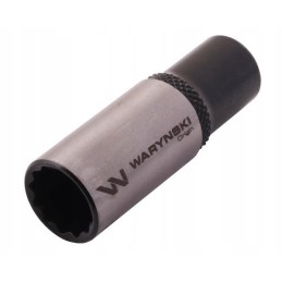 Dodecahedral socket 1 4 14 mm long crv