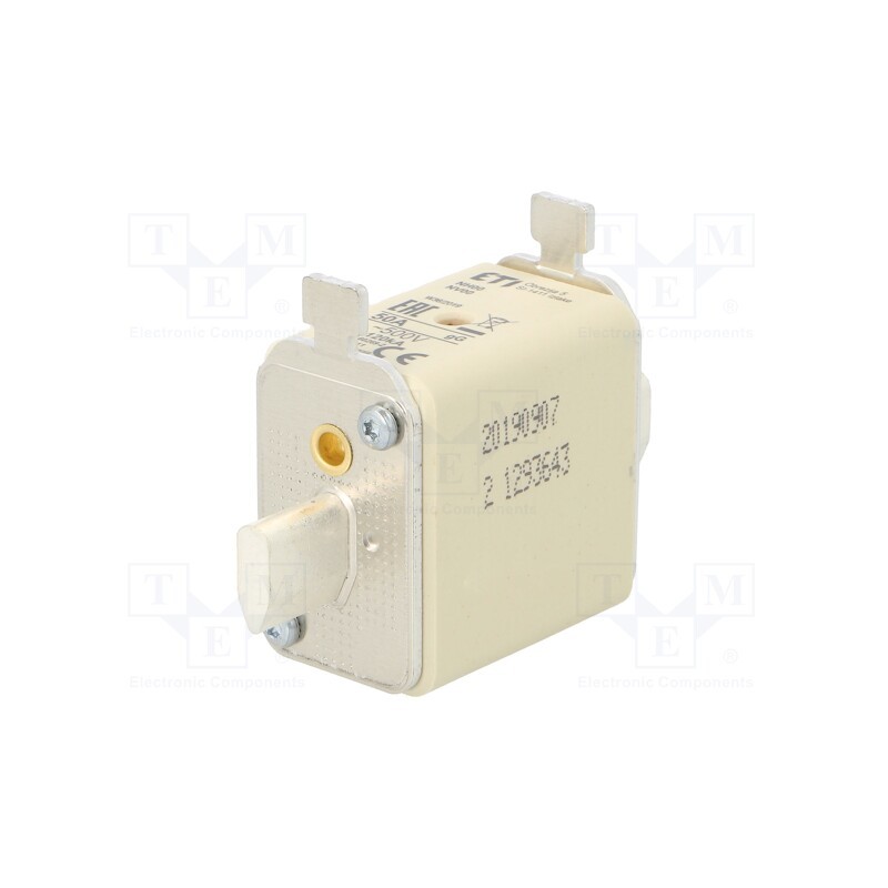 1 pcs x ETI POLAM - 4182211 - Fuse: fuse, gG, 50A, 500VAC, ceramic,industrial, NH00, WT-NH