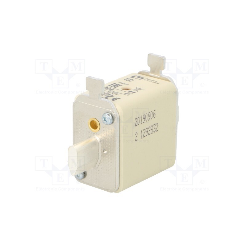 1 pcs x ETI POLAM - 4182210 - Fuse: fuse, gG, 40A, 500VAC, ceramic,industrial, NH00, WT-NH