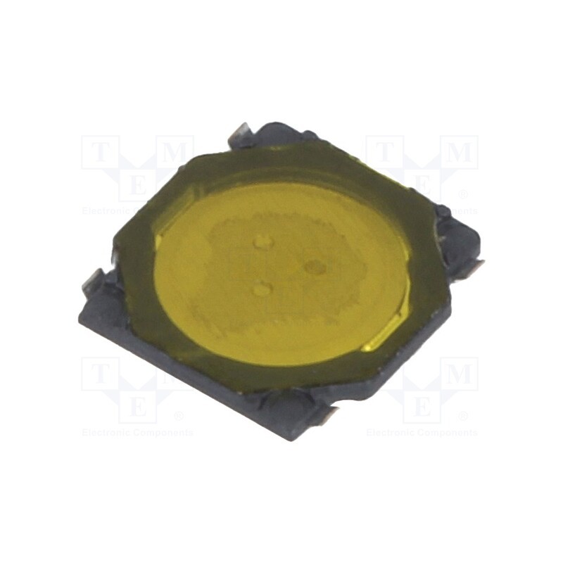 10 pcs x JIANFU - TVAU22BB - Microswitch TACT, Pos: 2, 0.05A/12VDC, SMT, none, 3.7x3.7mm, 0.35mm