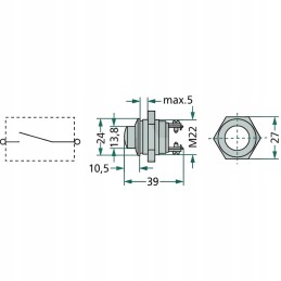 Engine horn switch john deere 6jf001571041 a