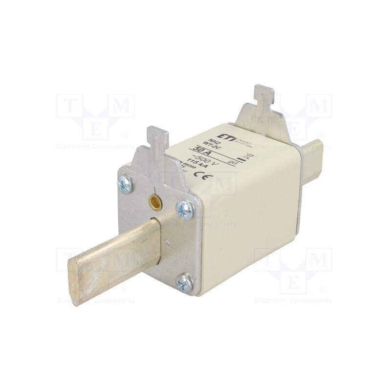 1 pcs x ETI POLAM - 4114225 - Fuse: fuse, gG, 50A, 500VAC, ceramic,industrial, NH2C, WT-NH