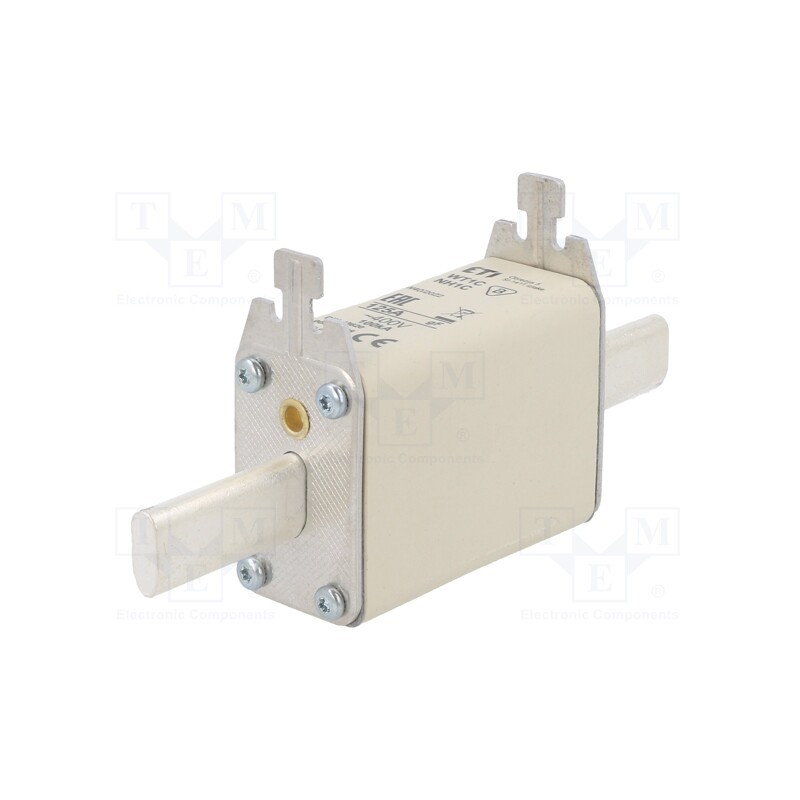 1 pcs x ETI POLAM - 4139208 - Fuse: fuse, quick blow, 125A, 400VAC, ceramic,industrial, NH1C