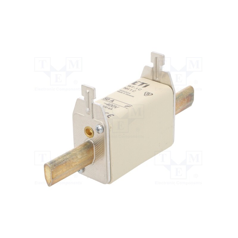 1 pcs x ETI POLAM - 4139204 - Fuse: fuse, quick blow, 50A, 400VAC, ceramic,industrial, NH1C