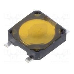 10 pcs x JIANFU - TVAF18BB - Microswitch TACT, Pos: 2, 0.05A/12VDC, SMT, none, 3.1x3.1mm, 0.75mm