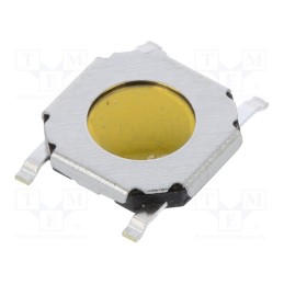10 pcs x JIANFU - TVCM15010BB - Microswitch TACT, Pos: 2, 0.05A/12VDC, SMT, none, 5.2x5.2mm, 1mm