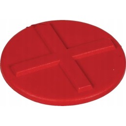 Red quick connector cover marking clip