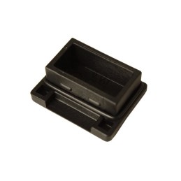 Upper and lower cap for oil collection systems