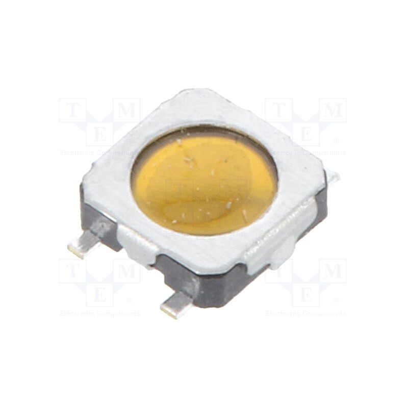 10 pcs x JIANFU - TVAF17NCB - Microswitch TACT, Pos: 2, 0.05A/12VDC, SMT, none, 3.35x3.35mm