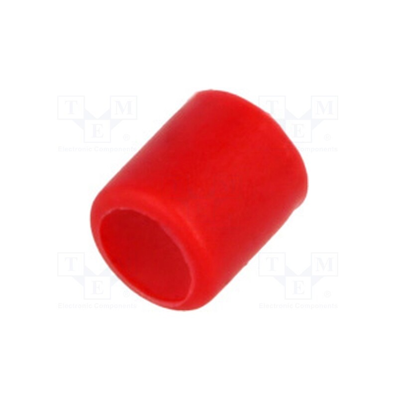 10 pcs x MENTOR - 1840.0021 - Button, round, red, 1446,1840,1845,1852