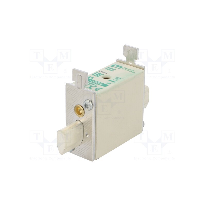 1 pcs x ETI POLAM - 4181402 - Fuse: fuse, aM, 4A, 690VAC, ceramic,industrial, NH00C, WT-NH