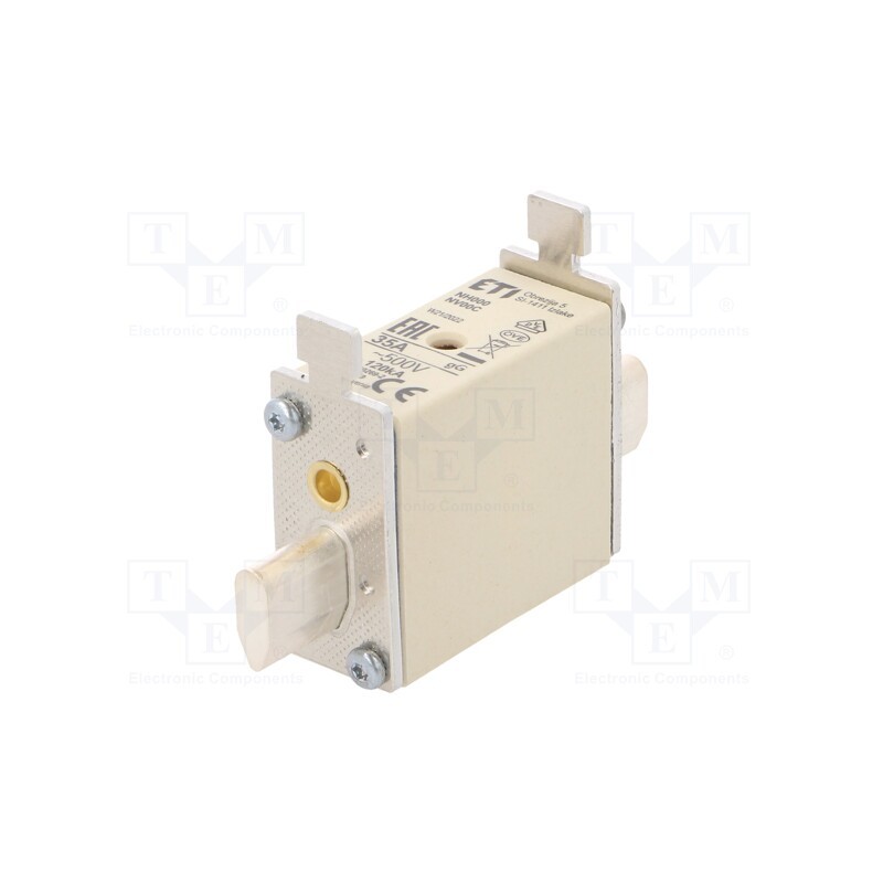 1 pcs x ETI POLAM - 4181209 - Fuse: fuse, gG, 35A, 500VAC, ceramic,industrial, NH000, WT-NH