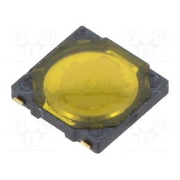 10 pcs x JIANFU - TVCU12CB - Microswitch TACT, Pos: 2, 0.05A/12VDC, SMT, none, 4.9x4.9mm, 0.8mm