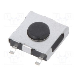 10 pcs x JIANFU - TVCM04N016BB - Microswitch TACT, Pos: 2, 0.05A/12VDC, SMT, none, 4.6x4.6mm, 1.5mm